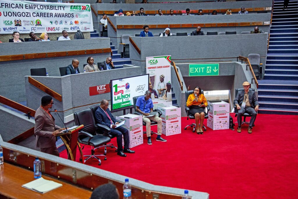 Wide view of the summit plenary