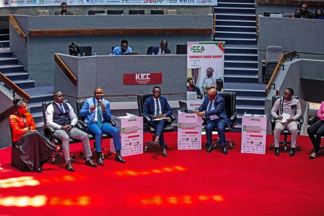 Delegates at a plenary session