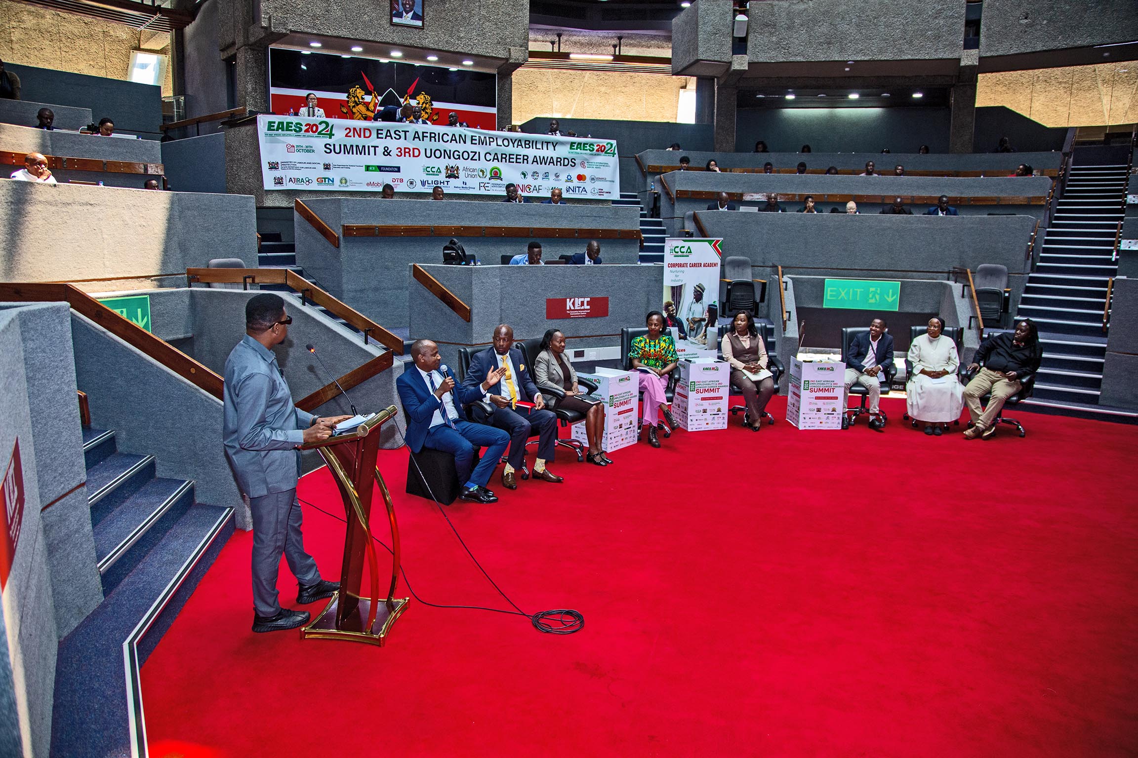 Proceedings at a past East African Employability Summit