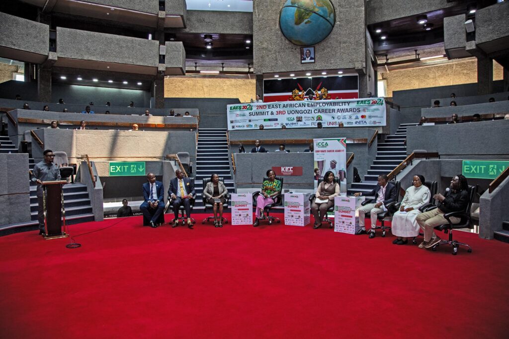 Panel session on the main stage at KICC