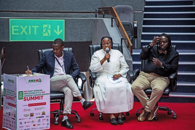Panel discussion at a past summit